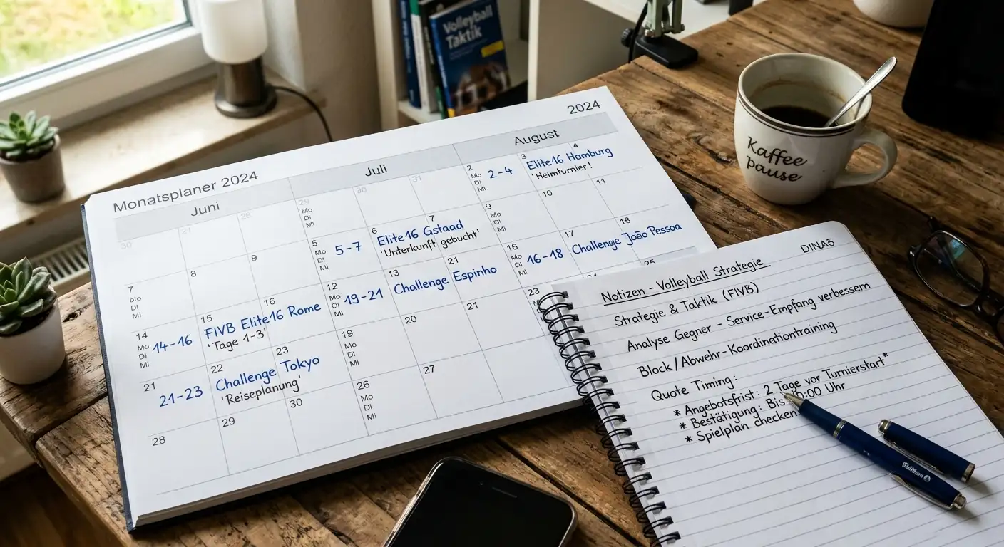FIVB World Tour Kalender Planung für Langzeitwetten auf Beachvolleyball-Events und WM-Favoriten