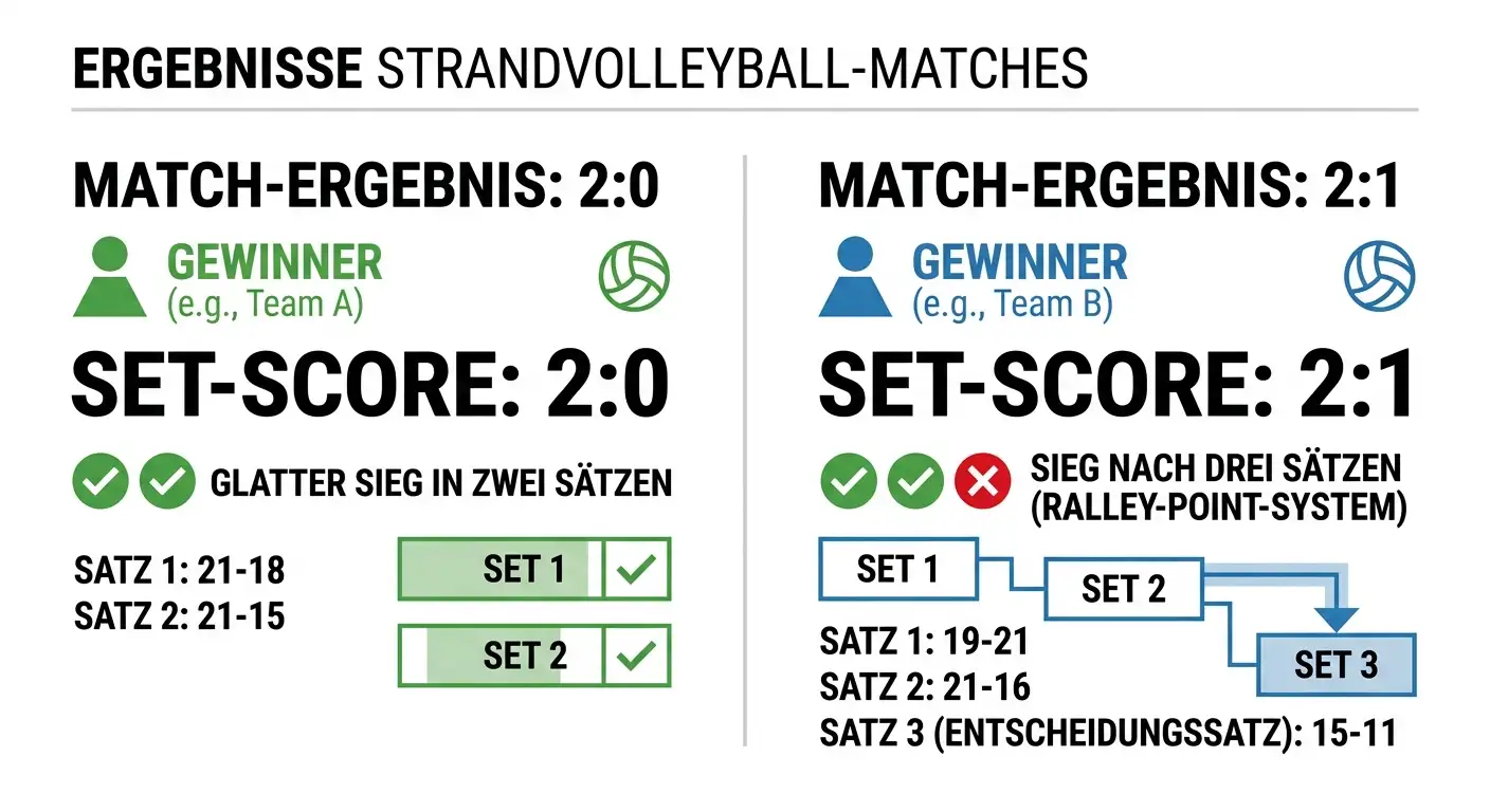 Satz-Handicap beim Beachvolleyball — Erklärung des -1.5 und +1.5 Handicapmarkts