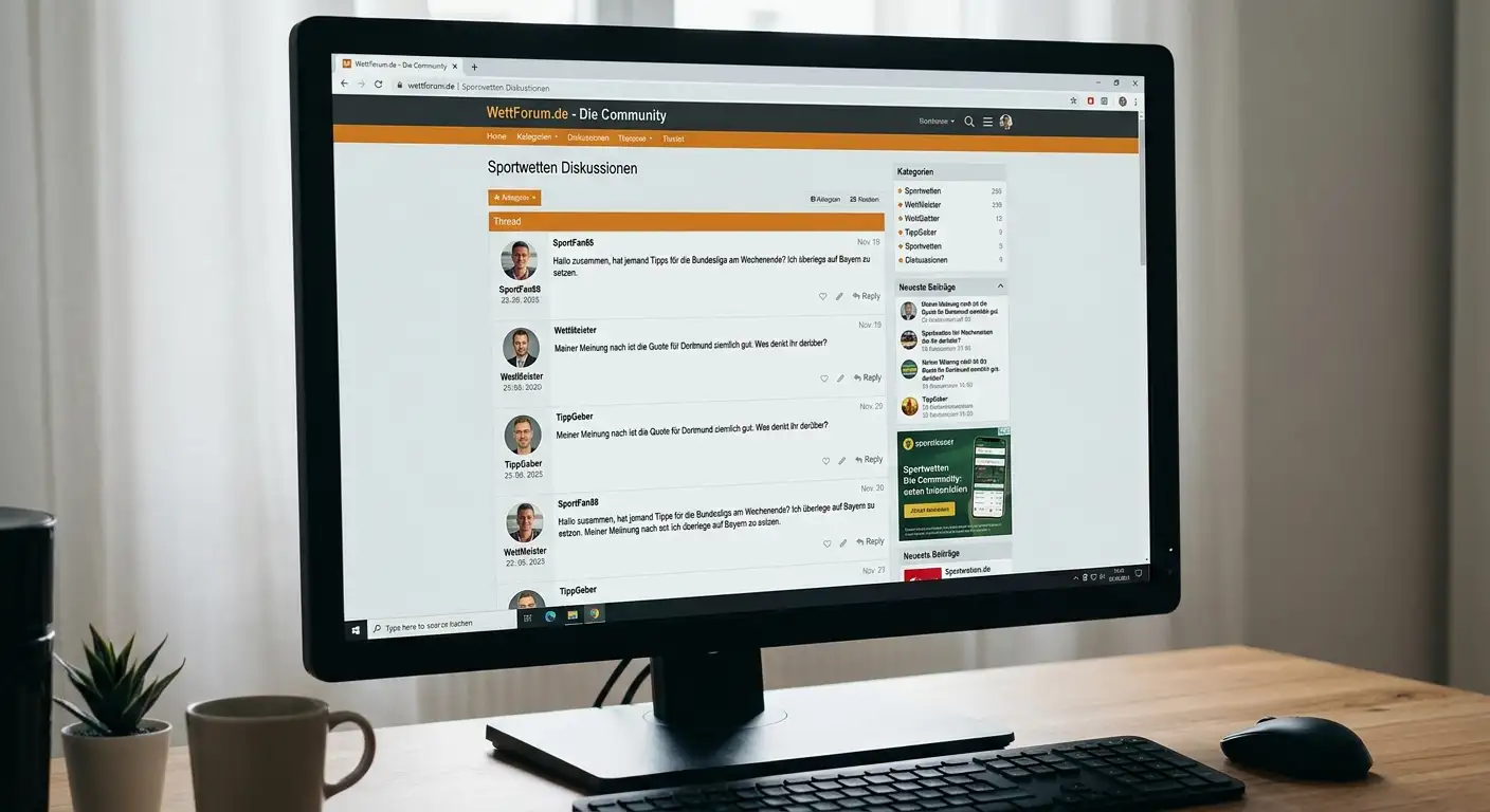 Deutsche Sportwetter diskutieren Beachvolleyball-Wetten in Online-Foren Community-Austausch
