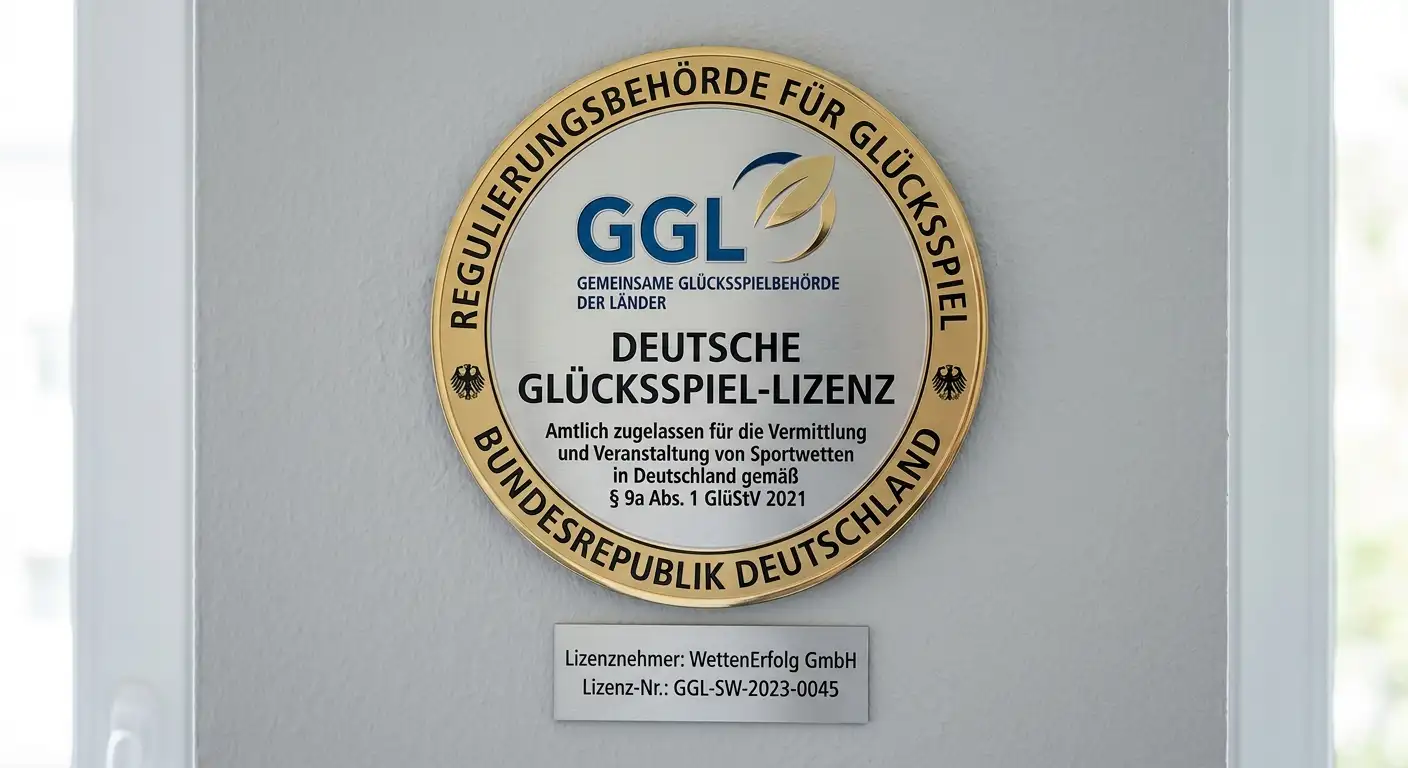 GGL-Lizenzsiegel für BildBet Sportwetten mit Hinweis auf deutsche Regulierung