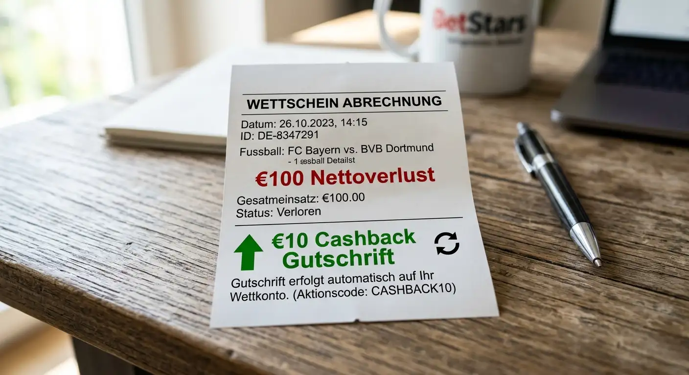 Funktionsweise von Cashback-Angeboten bei Sportwetten: Nettoverlust-Erstattung erklärt