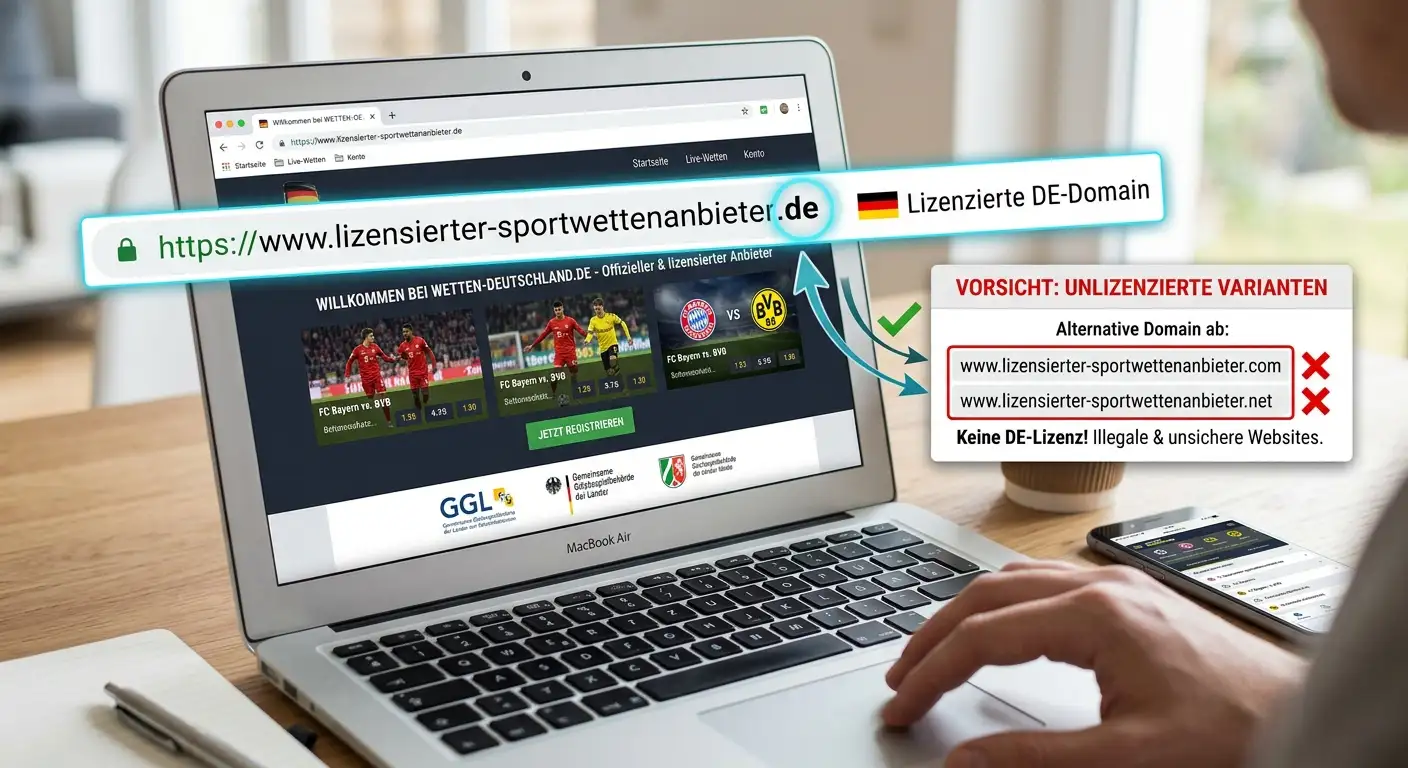 .de-Domain-Pflicht für Sportwettenanbieter in Deutschland — warum nur .de-Domains legal für deutsche Spieler sind