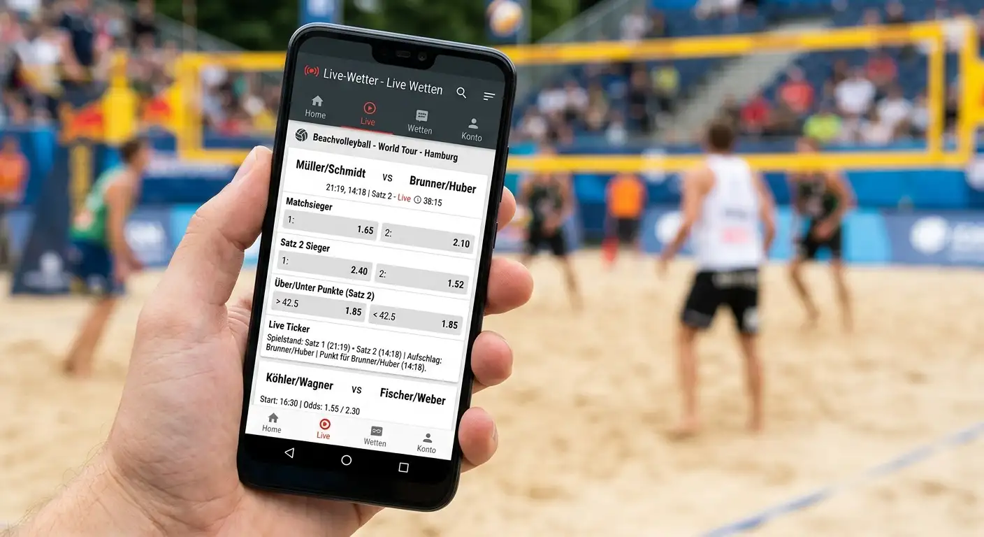 Android Sportwetten-App Qualitätstest für Beachvolleyball — Markttiefe, Ladezeiten und Live-Ticker