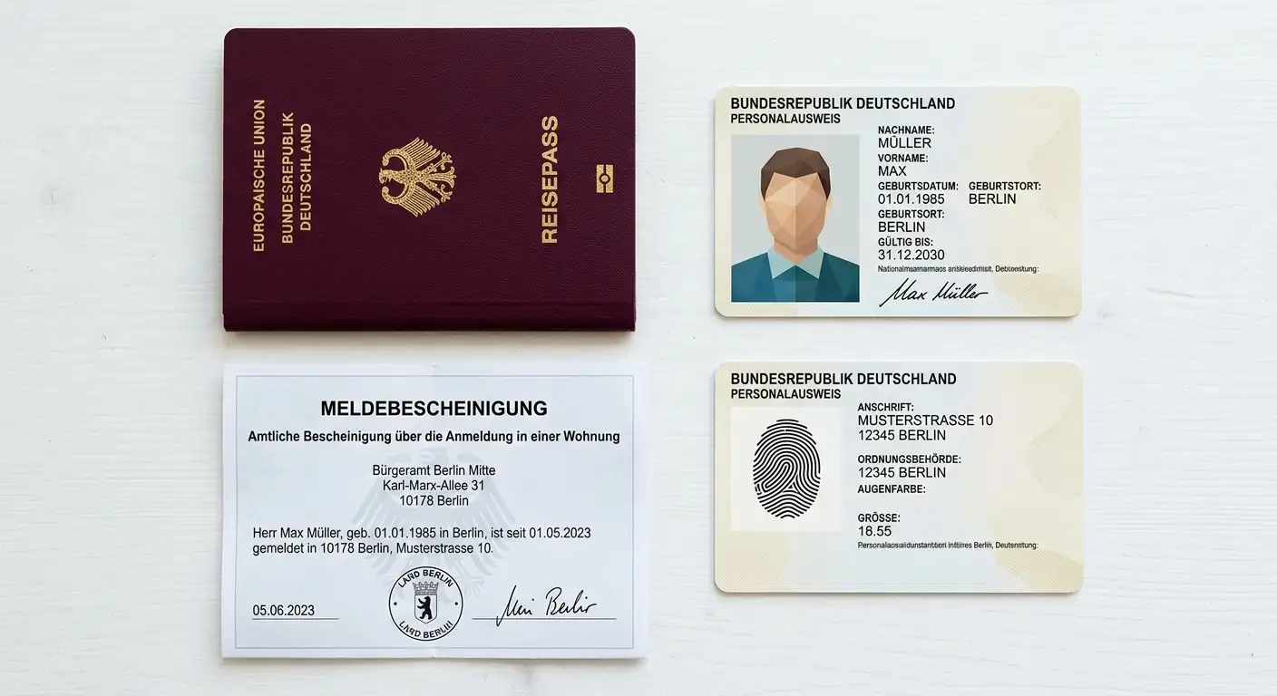 KYC-Verifikation Dokumente für Sportwetten Registrierung Personalausweis und Adressnachweis