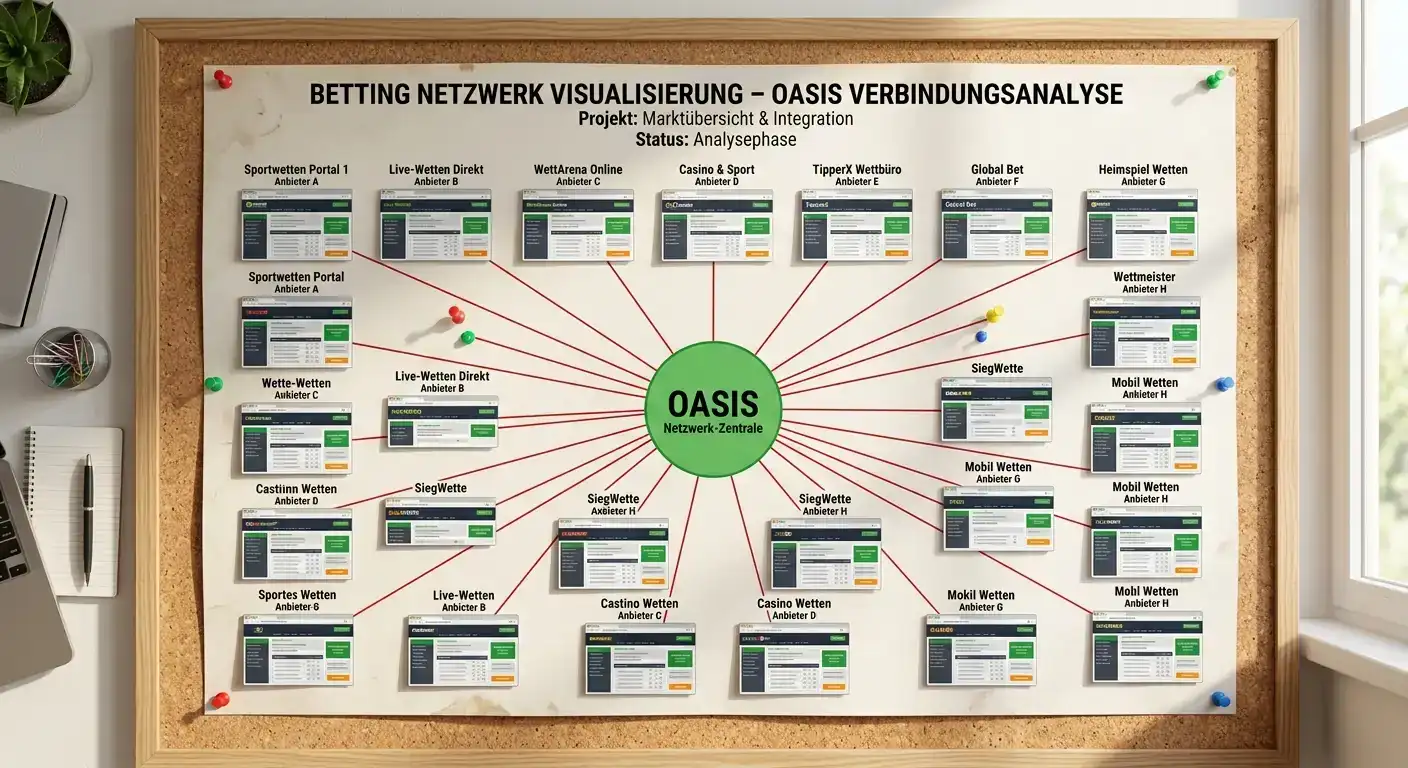 Übersicht der 29 GGL-lizenzierten Sportwettenanbieter und ihre OASIS-Anbindungspflicht